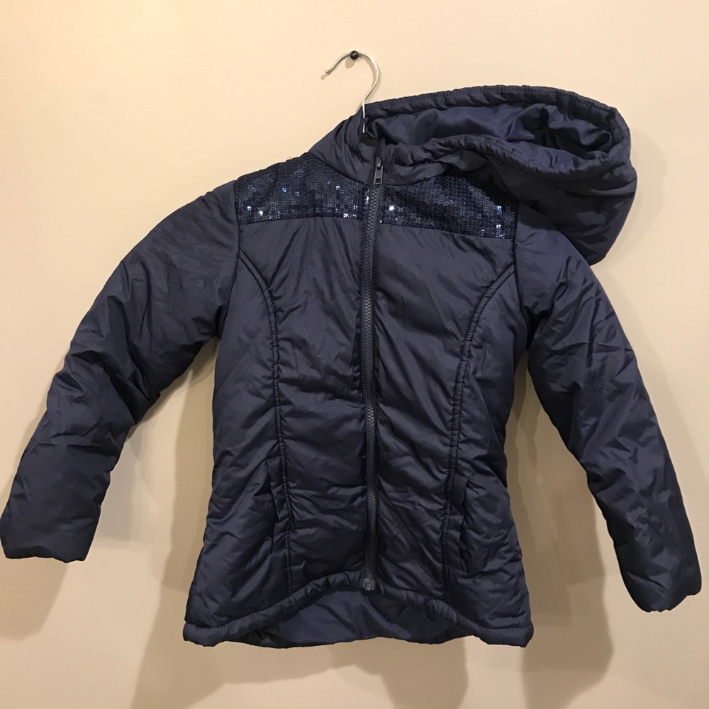 Navy Gymboree puffer coat